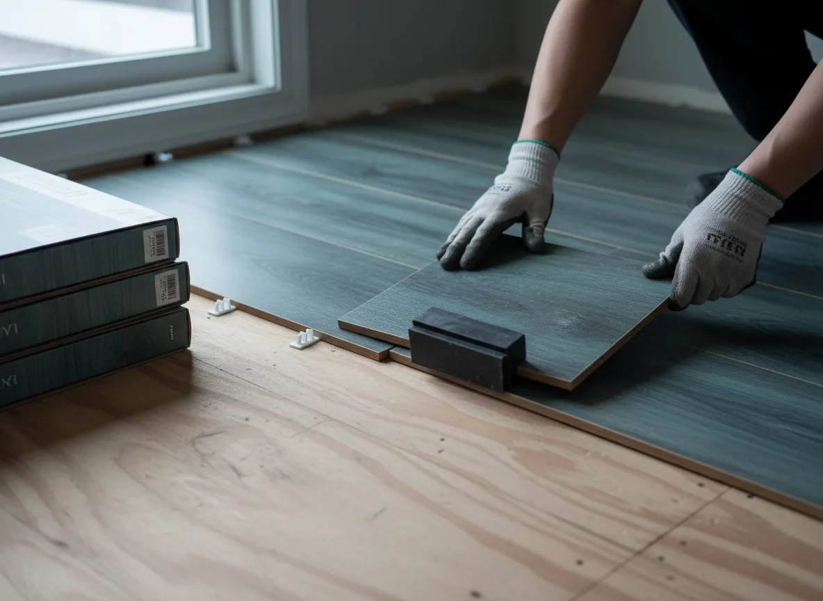 Luxury Vinyl Plank Installation company in Cabins, WV